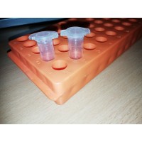 Eppendorf cső PCR cső CRYO cső tároló levetető fedeles 2ml , 1,5ml , 1ml , 0,5ml , 0,2ml csövek tárolására, hűthető / fagyasztható
